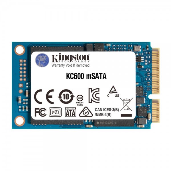 Solid State Drive (SSD) KINGSTON KC600, 256GB, mSATA