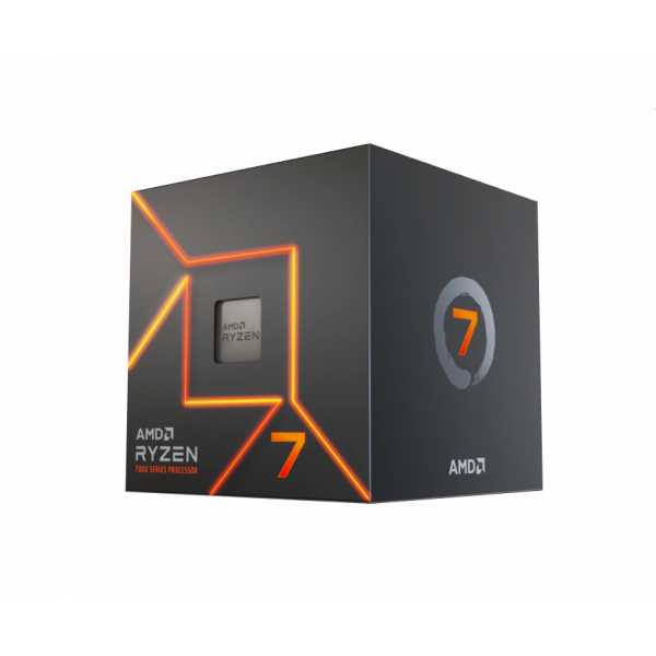 Процесор AMD RYZEN 7 7700 8-Core 3.8 GHz, 32MB, 65W, AM5, BOX