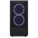 Кутия NZXT H5 Flow Matte Black, Mid-Tower