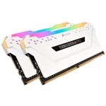 Памет Corsair Vengeance PRO RGB White 16GB(2x8GB) DDR4 3600MHz CMW16GX4M2D3600C18W