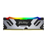 Памет Kingston Fury Renegade Silver/Black RGB 32GB(2x16GB) DDR5 7200MHz CL38 KF572C38RSAK2-32, XMP