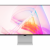 Монитор Samsung ViewInfinity S90PC - 27", IPS 5120 x 2880, 60Hz, 5 ms, 100% sRGB, HDR, USB-C, miniDP, Бял