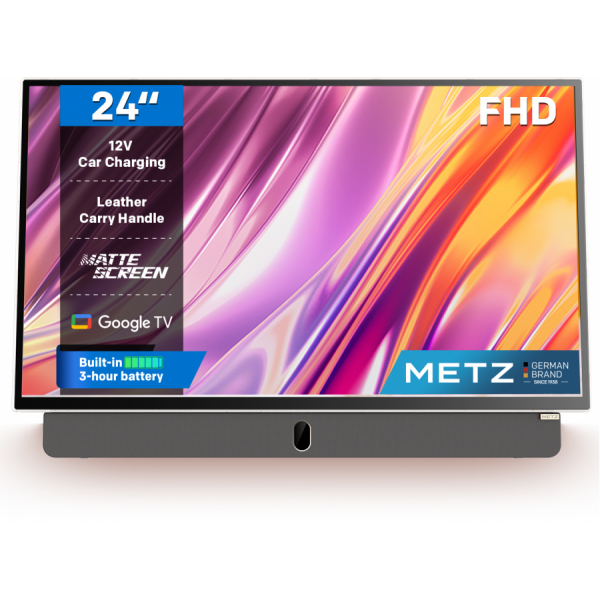 Портативен телевизор METZ 24MPE7000 24" FHD(1920x1080) GoogleTV, HDR10